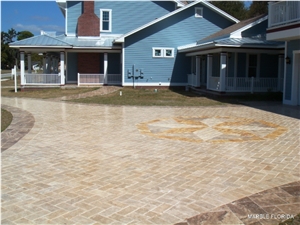 Beige Travertine Pavers