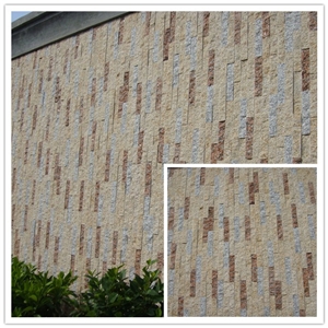 Granite Cladding Stone, Beige Granite Building, Walling