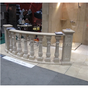 China Beige Marble Balusters, Balustrade