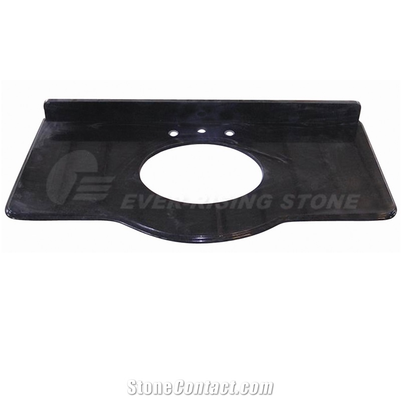 China Black Granite Countertops, Granite Vanity to