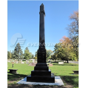 China Shanxi Black Granite Memorials