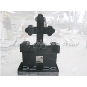 Cross Monument, Granite Tombstone