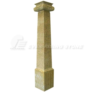 Shandong Rust Yellow Granite Columns