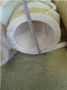Honey Onyx Column Hollowed Inside