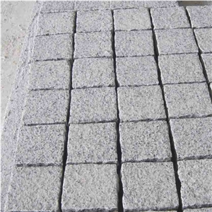 Light Grey Granite Cubic Stone, Cube Stone
