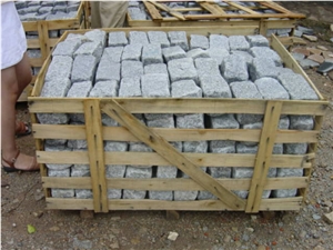 Tumbled Stone , Granite Cobble Stone, Cube Stone