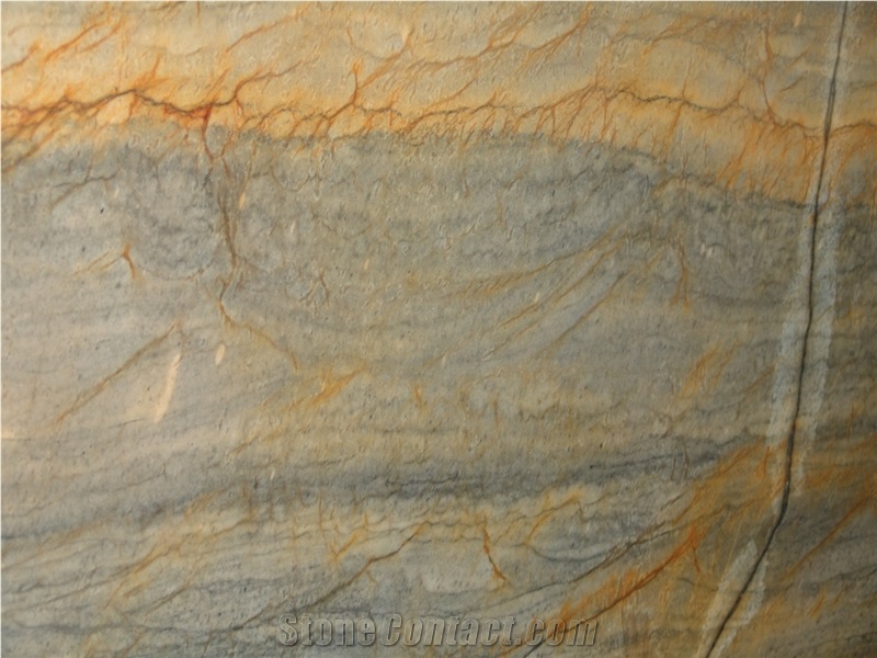 Giallo Macaubas Quartzite Slabs & Tiles , Brazil Yellow Quartzite