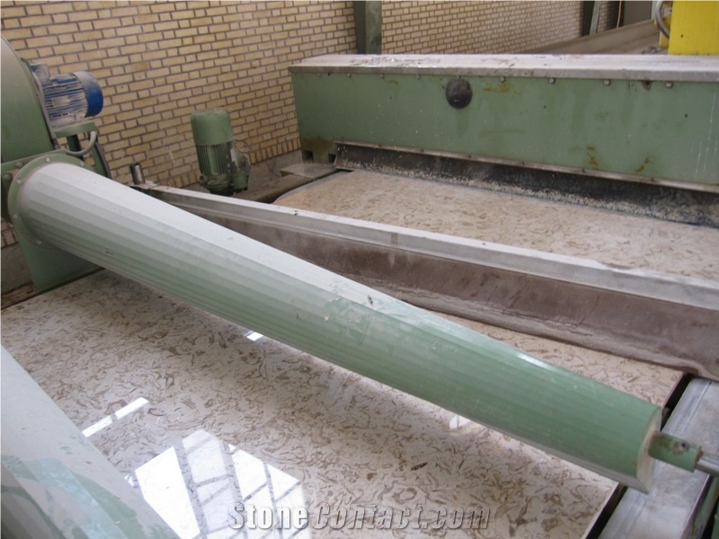 Fossil Beige Marble Slabs & Tiles, Iran Fossil Beige Marble