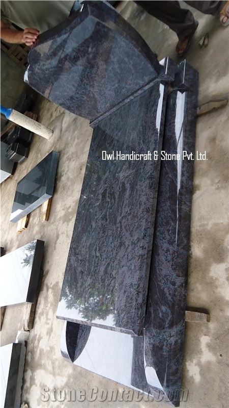Granite Tombstones and Monuments,Orion Blue Granit