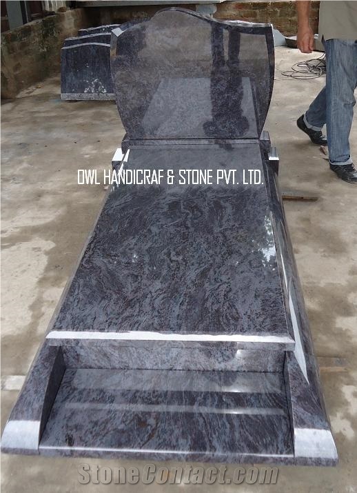 Granite Tombstones and Monuments,Orion Blue Granit