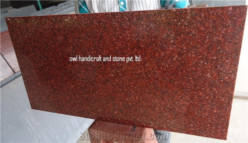 India Royal Red Granite ,Ruby Red Granite, Ilkal Red Slabs & Tiles,Royal Red India Granite
