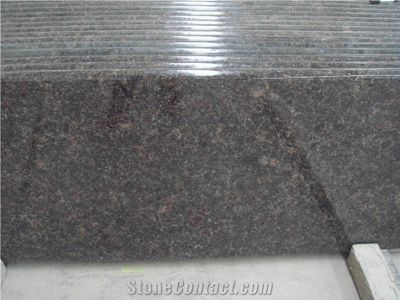 Golden Diamond Grain Brown Granite Countertop