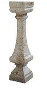 Stone Balustrade, Stone Baluster, G682 Yellow Granite Balustrade