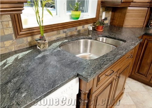 Dry Green Soapstone Countertops
