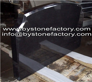 Granite Tombstone and Monument, Black Granite Tombstone