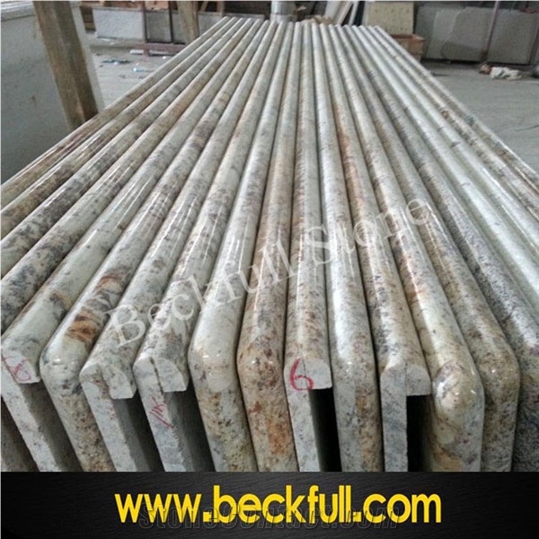 Laminated Bullnose Granite Countertops, Red Granite Countertops