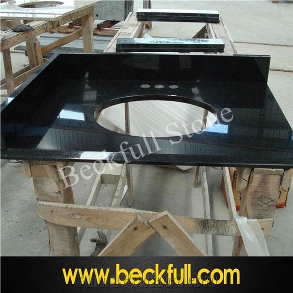 Shanxi Black Granite Vanity Tops
