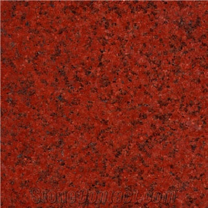 Dyed Red Granite