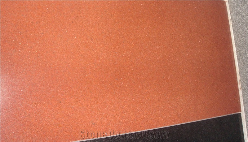Dyed Red Granite