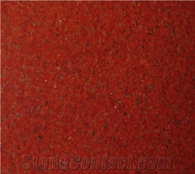 Dyed Red Granite