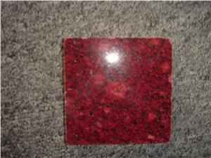 Dyed Red Granite