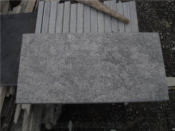 Manchu Caviar Limestone Tile, China Black Limestone