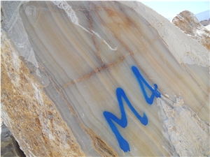Honey Onyx Veined, Onice Nuvolato Blocks