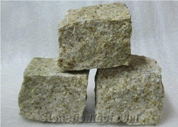 G682 Granite Cobble Stone, G682 Yellow Granite Cobble Stone