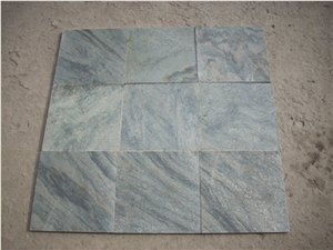 Green Quartzite Tile Roofling