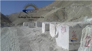 Persian White Alabaster Block, Iran White Alabaster