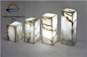 Persian White Alabaster Artifacts
