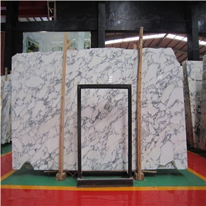 Arabescato White Marble Slab, Italian White Marble Slab