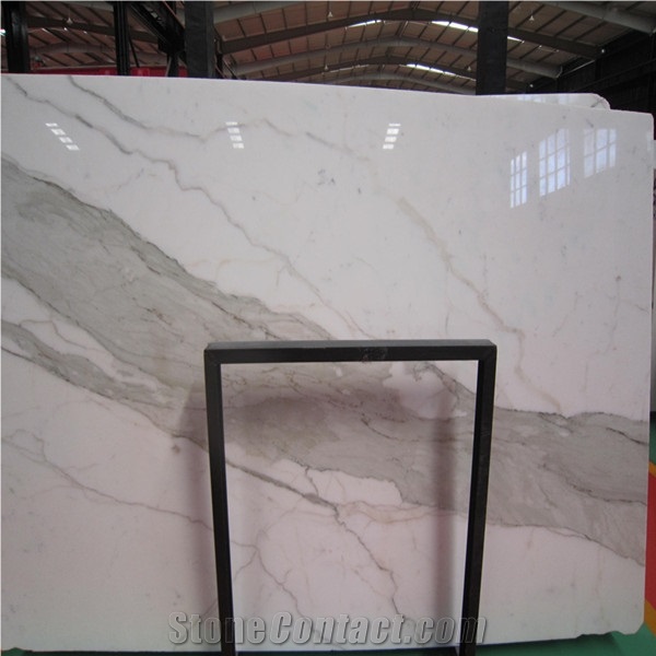 Calacatta White Marble Slabs
