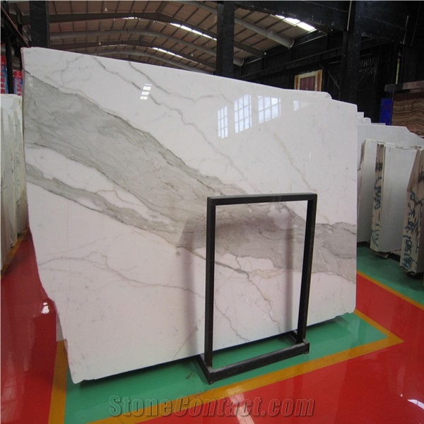 Calacatta White Marble Slabs