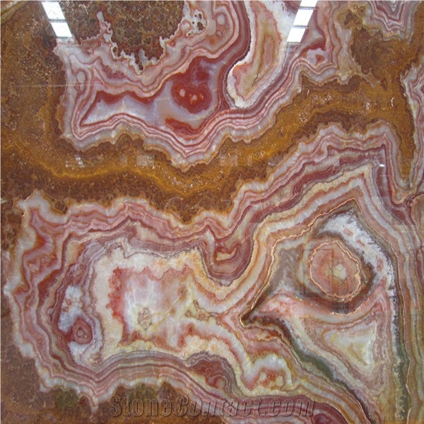 Red Multicolor Slabs, Fantastico Onyx Slabs & Tiles