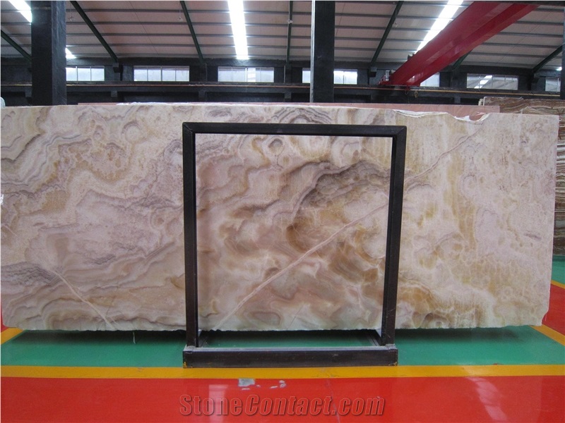 Top Yellow Onyx Slab