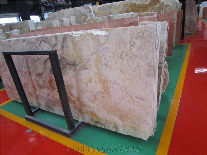 Top Yellow Onyx Slab