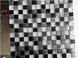 Glass Cubic Stone Mosaic
