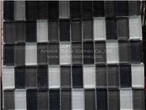 Glass Cubic Stone Mosaic