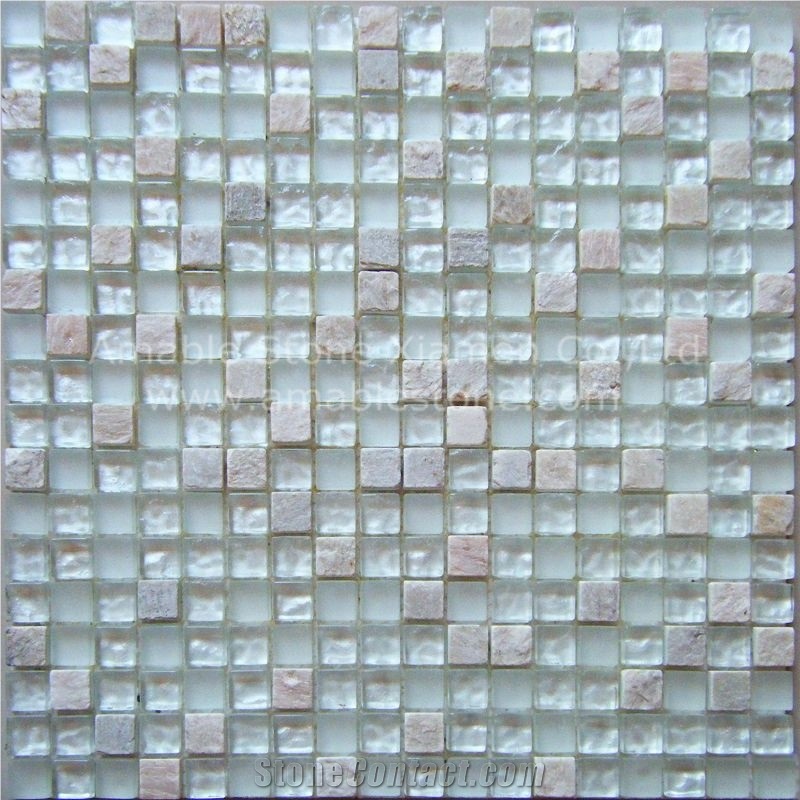 Glass Natural Stone Mosaic