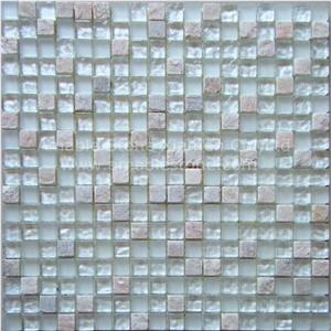 Glass Natural Stone Mosaic