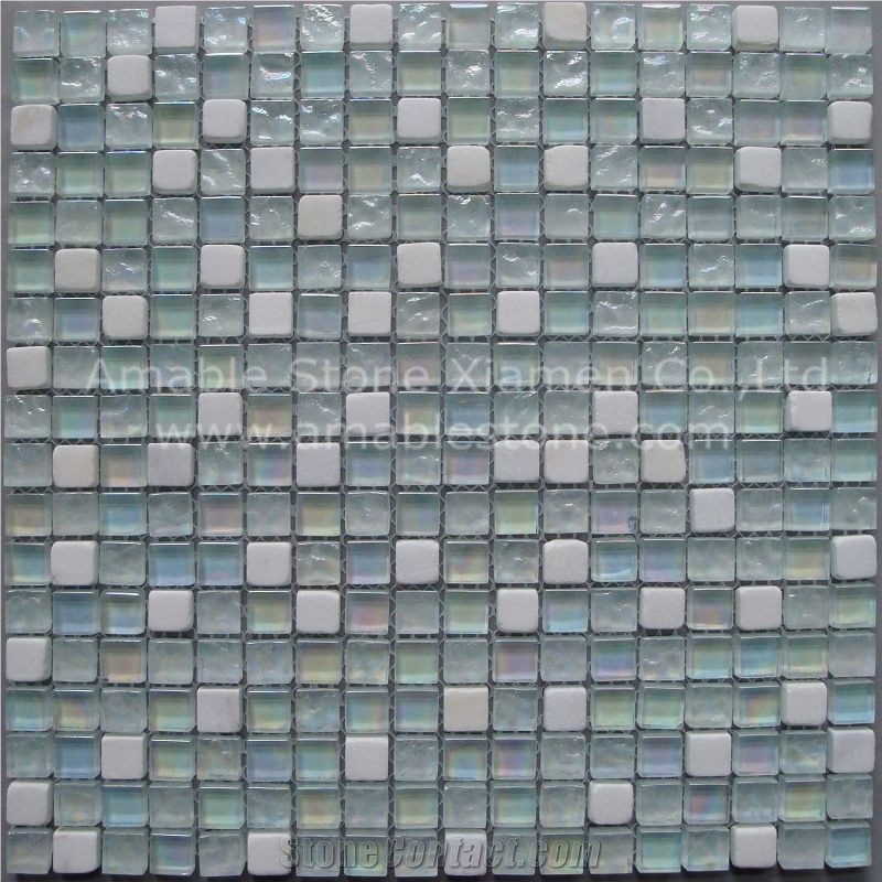 Glass Natural Stone Mosaic