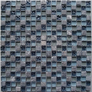Glass Natural Stone Mosaic
