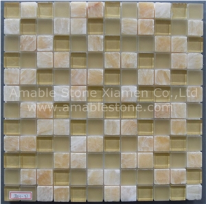 Glass Natural Stone Mosaic