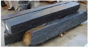 China Black Slate Palisade China Black Slate Palisade
