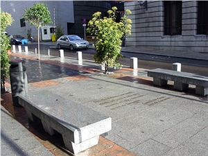 Benches, Urban Furniture and Tiling