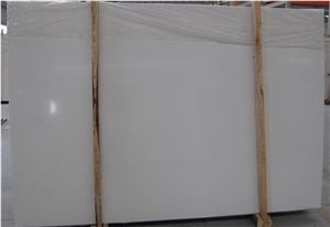 Man-made Snow White Marble