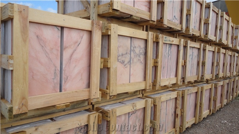 Rosa Portogallo Salmonato Marble Slabs & Tiles