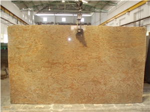 Madura Gold Granite Slabs, India Yellow Granite