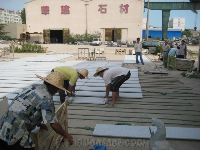 G358 Granite Floor Tiles, China Grey Granite